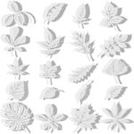 20 Pcs Large Leaf Window Decals for Bird Strikes Anti Collision Window Stickers Window Strike Prevention Stickers Decal Assorted Leaf Anti Collision Window Clings Prevent People Bird Strike on Glass