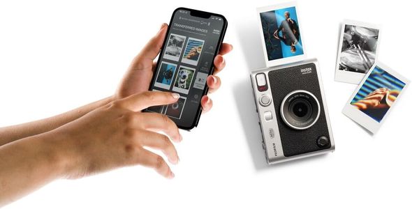 Instax Mini EVO Instant Camera Printer – Black