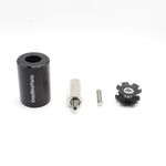 Easybikeparts Bicycle Fork Star Nut Set Bike Headset Star Nut Bike 1 1/8" Fork Installer for Mountain Road Bike Hybrid Bike 4 PCS