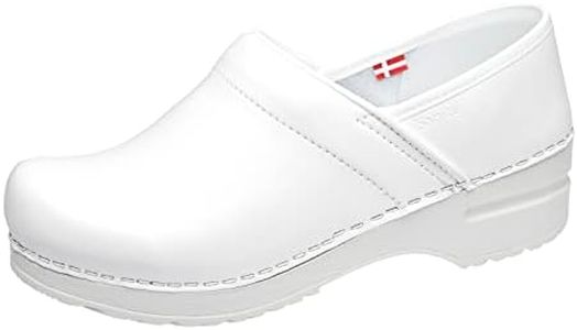 Sanita Womens 1500006W Pu-w White Size: 8-8.5 M US