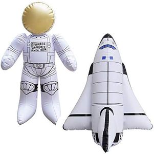 Astronaut Space Shuttle Inflatable 2Pc Set - Space Party Toys & Decorations by Jet Creations Inc. GTO-SS01