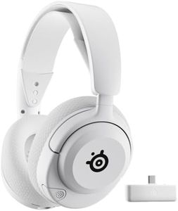 SteelSeries Arctis Nova 5X Wireless Casque Gaming - Haut-parleurs magnétiques néodyme - Plus de 100 profils Audio - Batterie 60h - 2,4GHz ou BT- Micro ClearCast Gen 2.X - Xbox,PC,PS5, Switch 2 -Blanc
