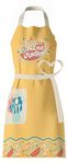 Aprons for Women with Pockets - Vintage Apron Meets Waterproof Apron - Stylish Kitchen Aprons for Cooking - Durable & Chic