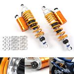 Arashi 360mm /14" Rear Shock Absorber Universal Suspension Compatible with Yamaha XJR1300 1997-2010 / SR500 1977-1984/ VMAX 1200 1985-2005 Sport/Street/Vintage Bikes Motorcycle Accessories Parts