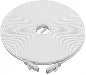 Cat7 Ethernet Cable - 50 ft - RJ45 Connector - Double Shielded STP - 10 Gigabit 600MHz - Cat 7 Premium High Speed Network Wire Patch Cable (7.5m) LAN Cord - 50 Feet