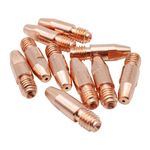 MASUNN 10 Pcs 36KD M8 MIG/MAG Welding Torch Contact Tip Gas Nozzle 0.8/1.0/1.2/1.4/1.6mm-0.8mm