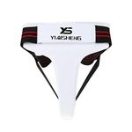 Female Groin Protector, Taekwondo Sparring Groin Guard Protector for Boxing, Karate, Sanda(L) Body and Protective Equipment