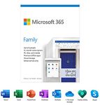 Microsoft 365 Family | 12-Month Subscription, up to 6 people | Premium Office apps | PC/Mac Keycard