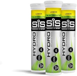 Science in Sport Hydro Compresse 60 pz. Limone - Compresse di Elettroliti, Vegano e senza glutine, Compresse effervescenti per l'Idratazione e per un bilancio equilibrato degli elettroliti