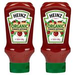 Heinz Organic Tomato Ketchup, 2 x 580 g