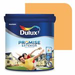 Dulux Promise Exterior Emulsion Paint (1L, Summer Lily) | Ideal for Exterior Walls | Smooth Finish | Anti-Peel & Anti-Crack | Long-Lasting Colors