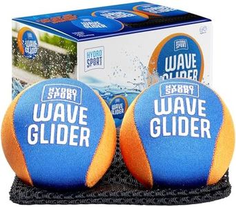 Wave Glider Water Skipping Ball Set - Water Skip Sports for Beach, Pool, Ocean, Lake - Swim Travel Fun Toys & Games for Kids, Teens, Adults & Family - Swimming Walker Balls - Gifts for Boys