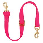 Weaver Leather Deluxe Nylon Tie Down Strap Diva Pink, 40