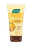 Joy Tan Removal Ubtan Face Wash For Bright & Glowing Skin (150ml) | Natural Face Wash with Turmeric & Saffron for Acne & Tan Removal | Face Wash for Men & Women