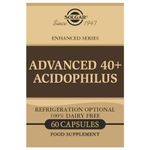 Solgar Advanced 40 Plus Acidophilus Vegetable Capsules - Pack of 60 - Digestion Support - Strains of Friendly Bacteria - Vegan and Gluten Free