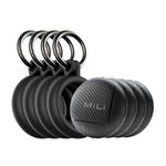MiLi LiTag Duo - Dual System Tracker for iOS or Android, Bluetooth Tracking Tag/Key Finder/Luggage Tracker/Item Locator, Compatible with iOS Find My or Google Find Hub App