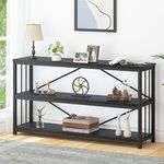 LVB Black Console Table, Modern Ent