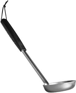 Blackstone 5308 Pizza Ladle, Silver & Black