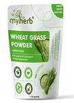 MYHERB 100% Natural Organic Wheat Grass Powder || 227 Gm / 0.5 Lbs|| Super Food || Energy & Help To Immunity Support || For Men & Women