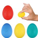 4Pcs Grip Strength Trainer Stress Balls for Adults, Grip Strengthener Hand Exercise Balls for Arthritis Stress Relief Balls for Adults and Kids,Strength Hand Exercise Ball Squishy to Trainning.