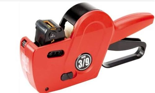 Sato NOR 3/9-B WAPRA1004-8 Digit Price Gun with Preinstalled Label and Ink Roller