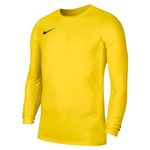 NIKE Men's M Nk Dry Park Vii Jsy Ls T shirt, Tour Yellow/(Black), L UK