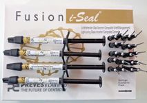 Prevest DenPro Fusion I-Seal Light Curing Glass lonomer Composite Cement | Dental Ionomer Cement for lining, extended fissure sealing and smaller lesions