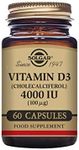 Solgar Vitamin D3 4000 IU (100 µg) 