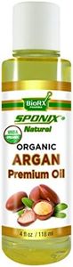 Best Argan Oil - Top 100% Pure Argan Oil for Skincare and Haircare - Premium Grade USDA Organic - 4 oz by Sponix