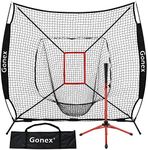 Gonex 7' x 7' Baseball Softball Pra