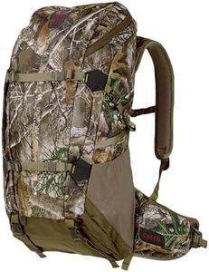 Badlands Creed - Internal Frame Hunting Backpack, Carries Rifle or Bow, Hydration Compatible Pack, Realtree Edge Camo