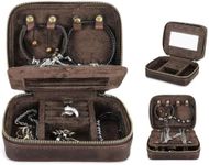 Contacts Leather Jewelry Box for Me