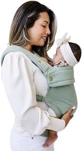 Ergonomic Hip-Healthy Baby Carrier, Front-Back Carry, 7-35 lbs, Matcha