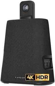 KanDao Meeting Ultra Standard - 360° 4K All-in-One Video Conference Camera, AI Tracking, 8 Noise-Cancelling Mics, Build-in System, Works with Zoom, Google Meet, Microsoft Teams - Plug & Play