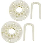 2 Pack W10396887 & W10528947 Washing Machine Hub Kit, Replacement For Maytag Bravos Whirlpool Kenmore Washers Parts & Accessories