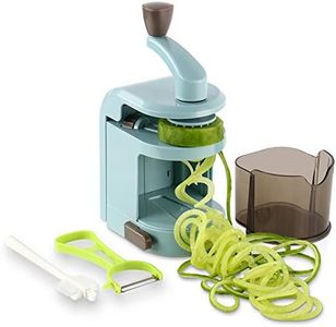 Ourokhome Vegetable Spiralizer Zucchini Noodles Maker - 4 Built-in Spiral Slicer Blade for Veggie Spaghetti Paste