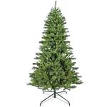 fizzytech Premium 4 Feet Green Artificial Christmas Tree with 825 Hinged Branches, PVC Material Rich Thicken Tips Xmas Miniature Tree for Christmas Festival Tabletop Decoration