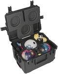 Case Club 3 Bowling Ball Heavy Duty Hard Case with Wheels