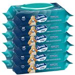 Charmin Freshmates Flushable Wipes with Refillable Tub (Pack of 6)