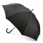 Fulton Typhoon Performance Umbrella, Black, Strong Wind Resistant Frame