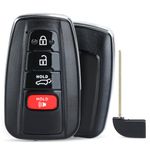 Yewong Proximity Key Fob Replacement Fits for Toyota Rav4 2019 2020 2011 2022 HYQ14FBC 231451-0351G 1551A-14FBC 314.3MHZ 4Buttons