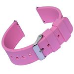 Holdfast Silicone Watch Straps.20mm Pink Silicone Watch Strap.20mm Quick Release Watch Strap,20mm Rubber Watch Strap,20mm Silicone Watch Strap,20mm Waterproof Watch Strap,20mm Silicon Watch Strap