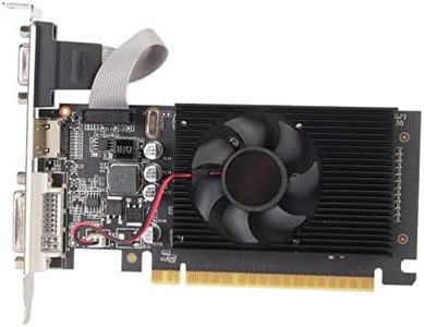 Bewinner Gaming Graphics Card GT610 Graphics Card 600MHz 2GB DDR3 64bit Graphics PCI Express 1.1X16 HD Computer Graphics Card for Computer Desktop