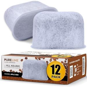 12 Pack Keurig Filter Replacement for Keurig Coffee Maker, Keurig Water Filter Cartridges. Water Filter for Keurig Coffee Maker Compatible with Keurig - Universal Fit for Keurig 2.0 and older models.