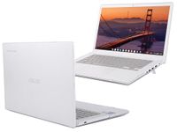 mCover Case ONLY Compatible with 2023~2024 14-inch ASUS Chromebook Plus Enterprise CX34 (CX3402) Series Laptop Computers (NOT Fitting Any Other ASUS Models) - Clear