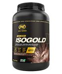 PVL ISOGOLD – Grass Fed - Premium Isolate 100% Whey Protein Shake (900 g (pack of 1), Milk chocolate)