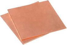 AcbbMNS 1 Piece 99.9% Pure Copper Sheet Metal 100x150mmx3mm T2 Cu Plate, High Purity, Conductive