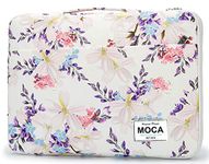 MOCA kinmac 360° Protective Canvas Bag Sleeve for MacBook Air Pro Retina 13 13.3 13.5 inch a1466 a1369 a1502 MacBook Sleeve Bag Cover (CrabApple)