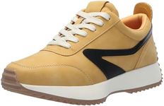 DV Dolce Vita Women's Bynx Sneaker, Mustard, 7