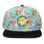 Bioworld Pokemon Characters Collage Kids Snapback Hat